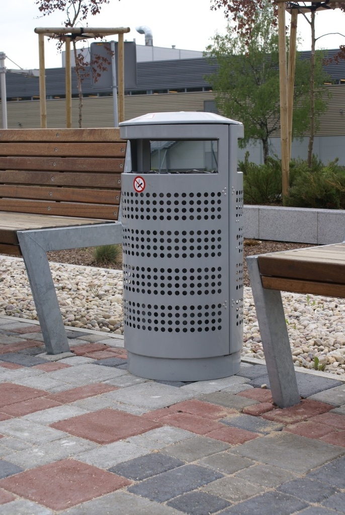 Venkovni Odpadkovy Kos S Popelnikem