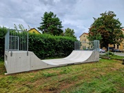 Naše skate Rampa ve městě Rudná