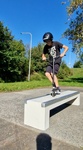 Betonová lavička do skateparku
